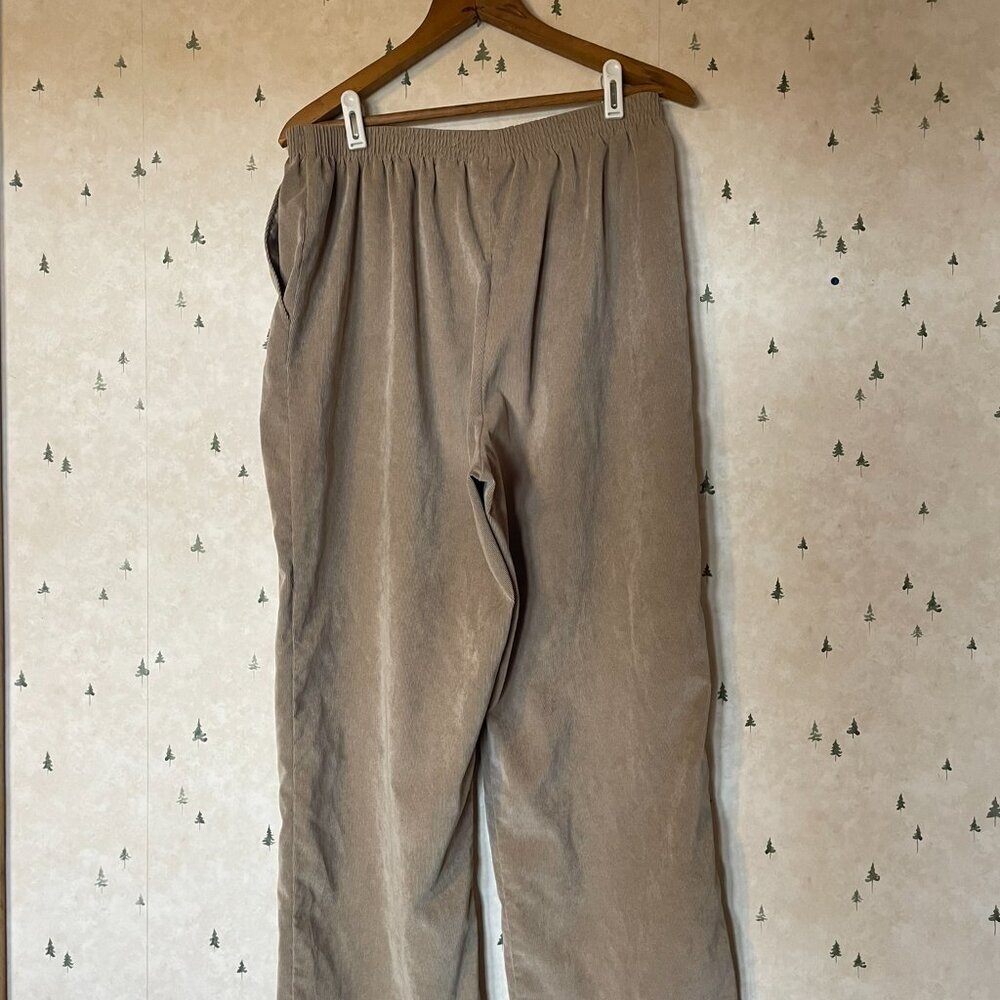 Alfred Dunner Petite Corduroy Pants Women's 14